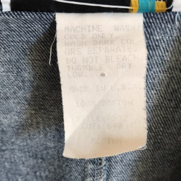 Vintage PADO Sunflower Long Denim Jacket - Picture 4 of 10